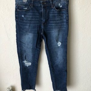 Cropped jeans